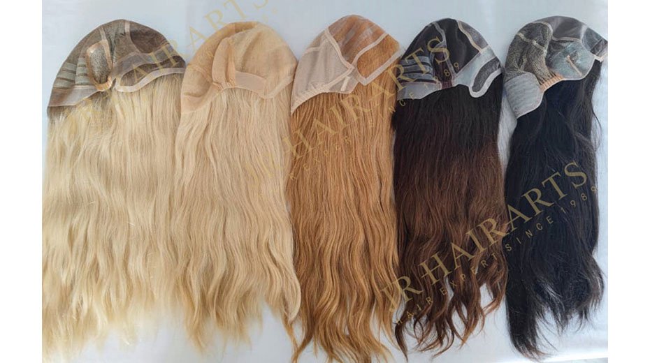 Exclusive Euro Human Hair Silicone Medical Wigs